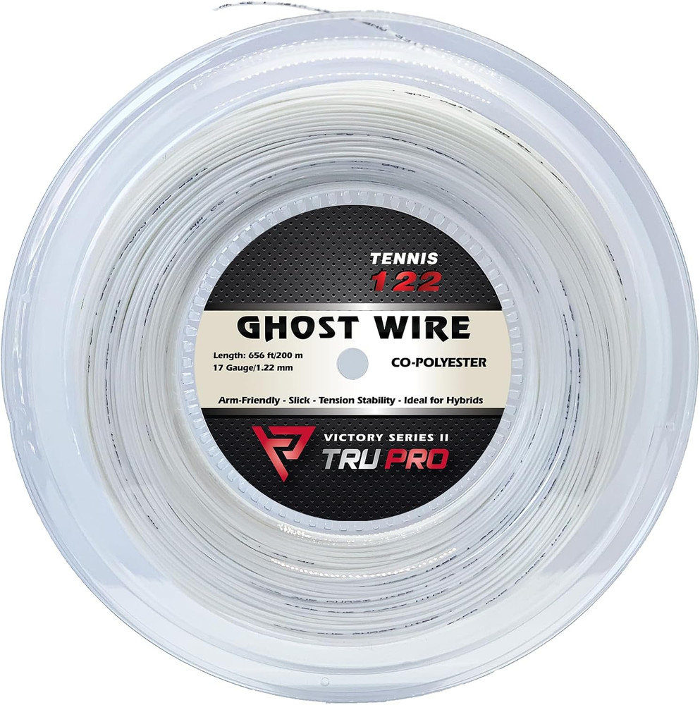 TRU PRO Ghost Wire - Tennis String (Poly): Super Soft and Arm Friendly