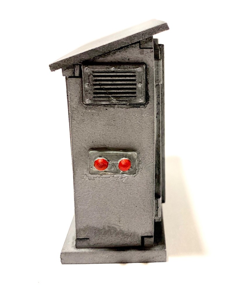 KIT - Electrical Relay Cabinet O Scale (1:48) Custom Designed Handcrafted