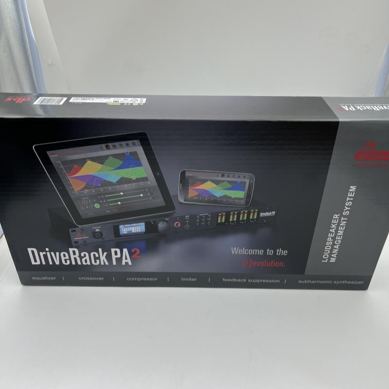 DriveRack PA2 Complete Loudspeaker Management System Black