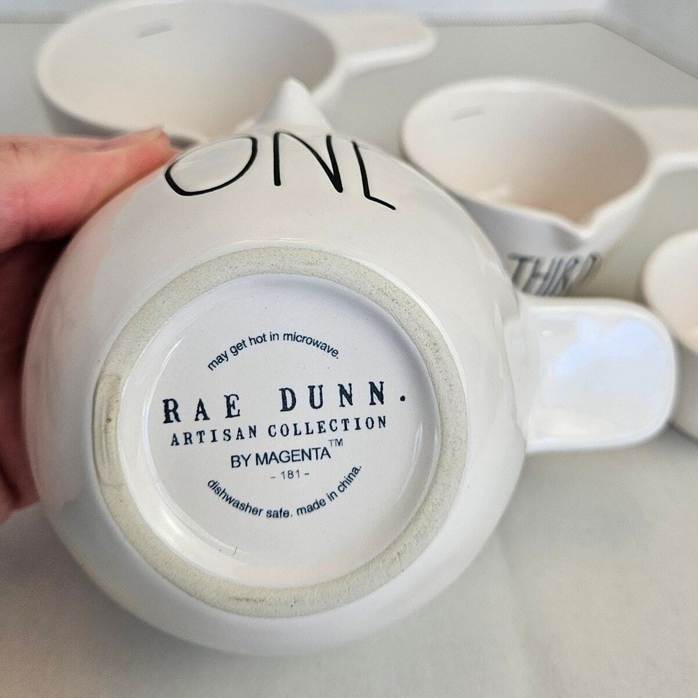Rae Dunn Graduated Size Four Measuring Cups