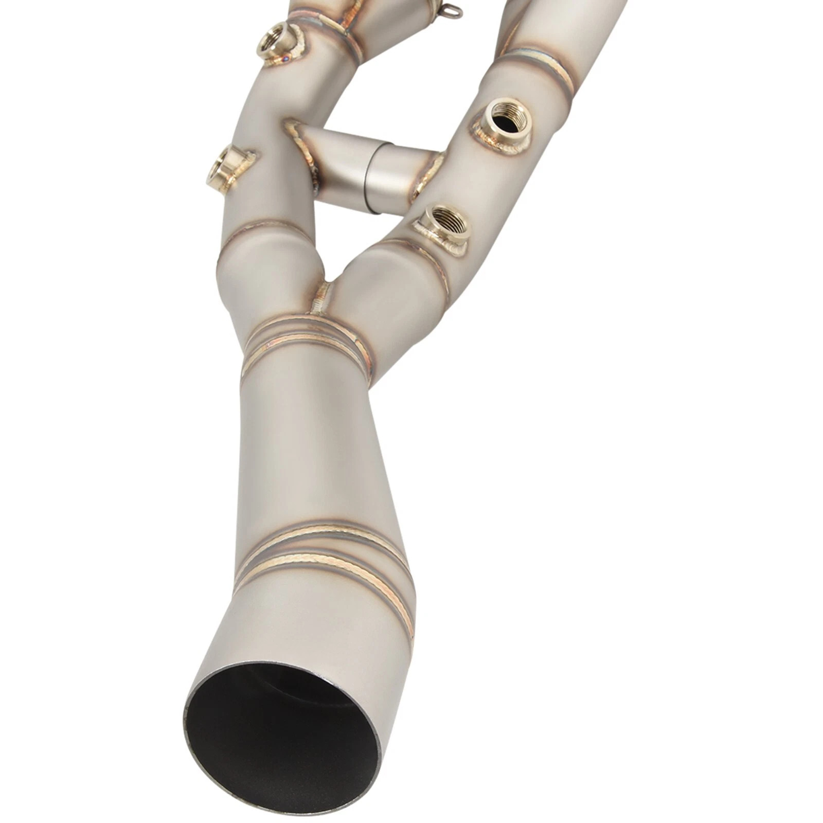 Stainless steel Exhaust Tips Mid Pipe For BMW S1000RR S1000R 2019-2025