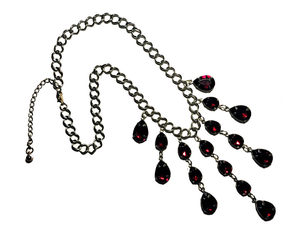Haunted Ghost Necklace, The Ruby Cave Ghost!