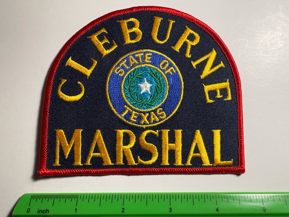 Cleburne Texas Marshal Patch