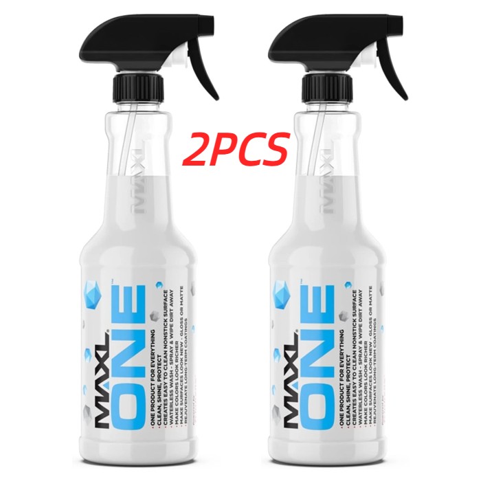 MAXLONE Car Spray with Triphene Quick Spray & Wipe All Purpose Waterless NEW