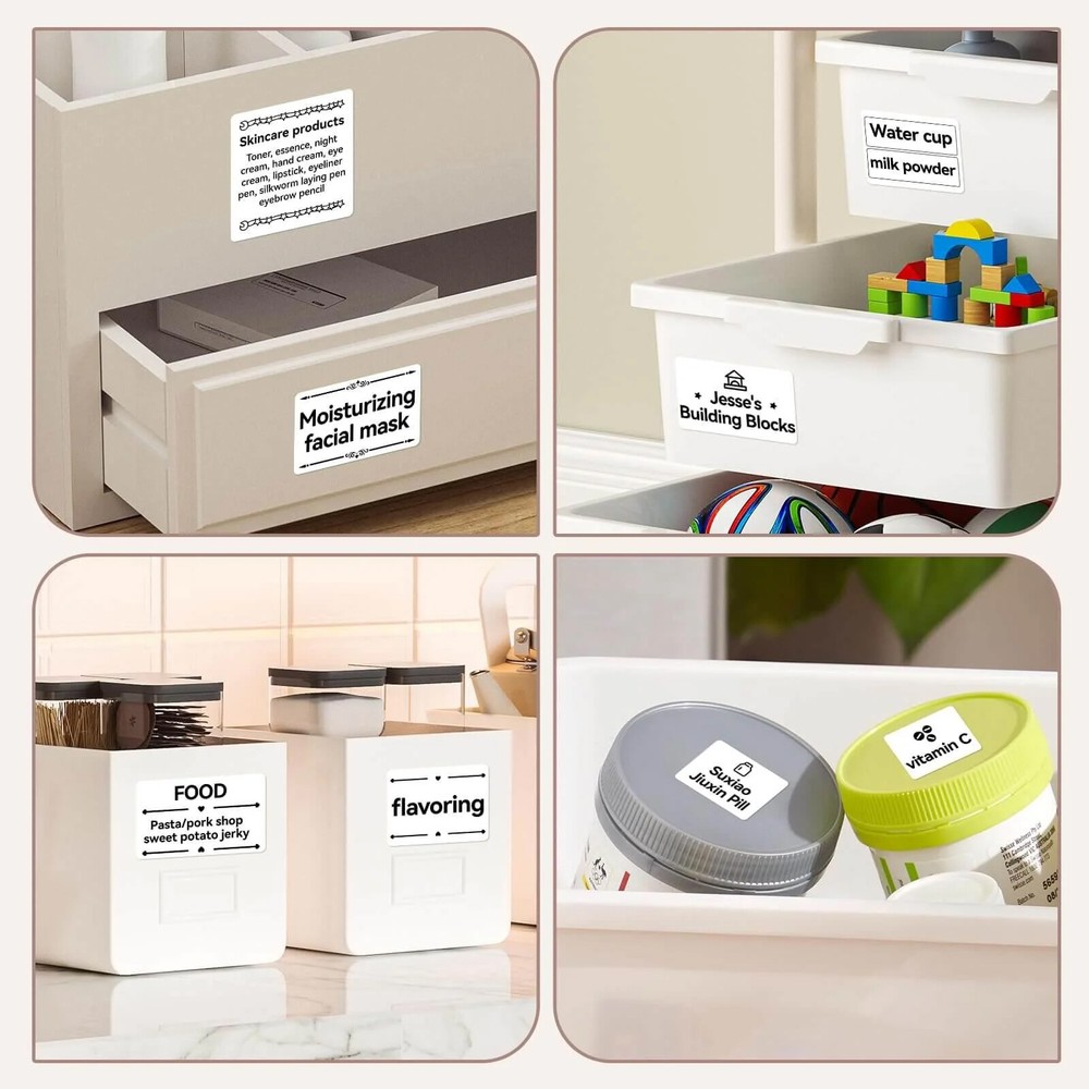 NIIMBOT Label Maker Machine with Tape, Portable Bluetooth Thermal Printer