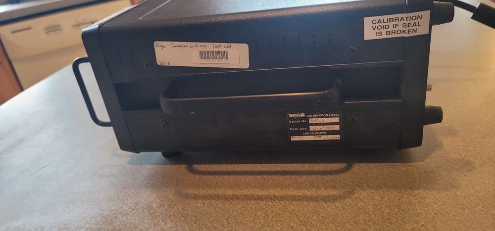 Sage Instruments 930A Communications Test Set *untested*