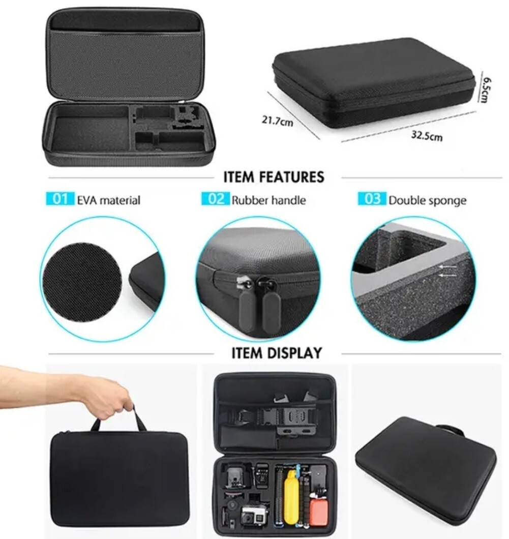 50-in-1 for Gopro Hero 13 12 11 10 9 8 7 6 5 Camera Accessories Accessory Kit