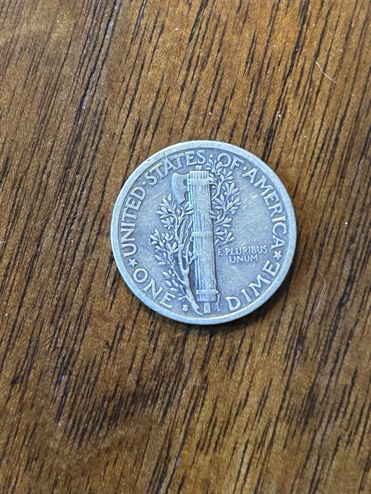 1941S Mercury Dime VF