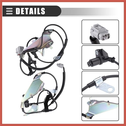 Front Left Right ABS Sensor, Wheel Speed Sensor, for Lexus LX470 1998-2007,