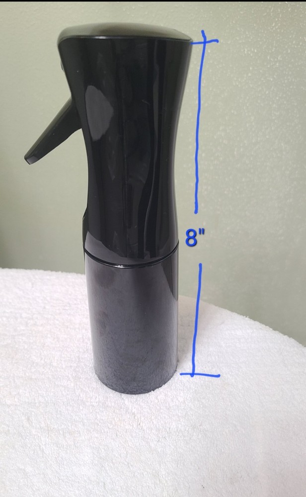 solid black continuous mister 6.7 Oz