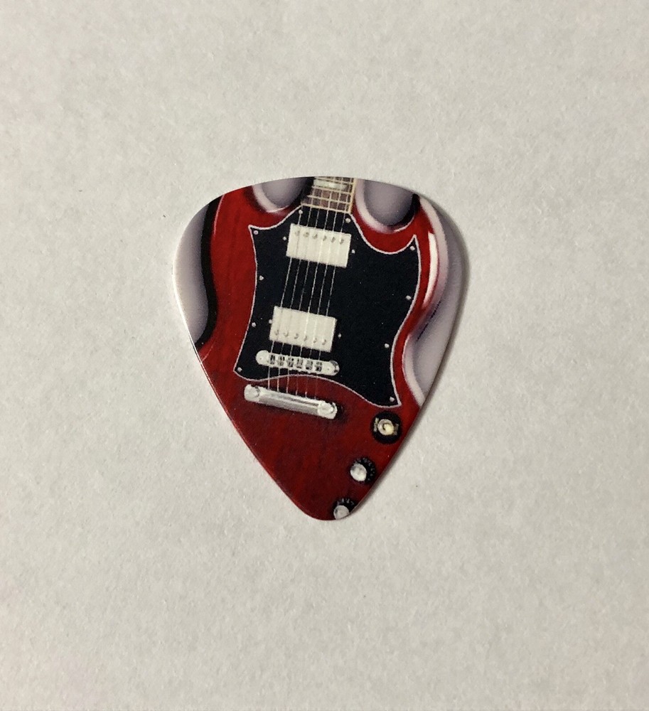 12 pcs GUITAR Gibson SG Guitar Picks - Hot Picks - 12 pics