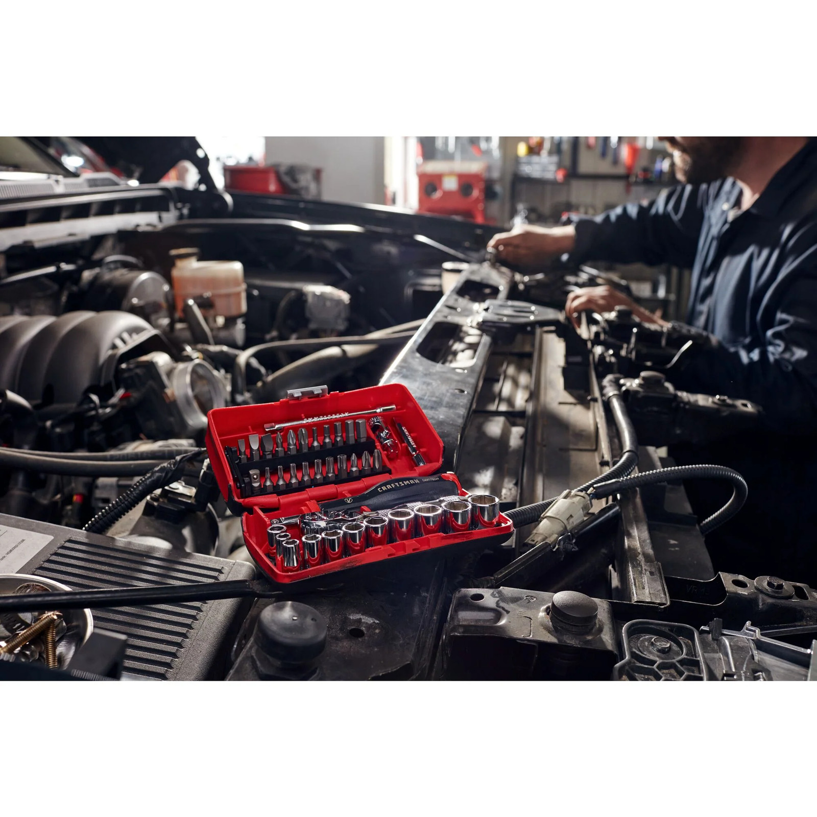 V-Series(TM) 1/4 In. Drive Metric 6-Point Tool Set (38 Pc.) - CMMT45751V