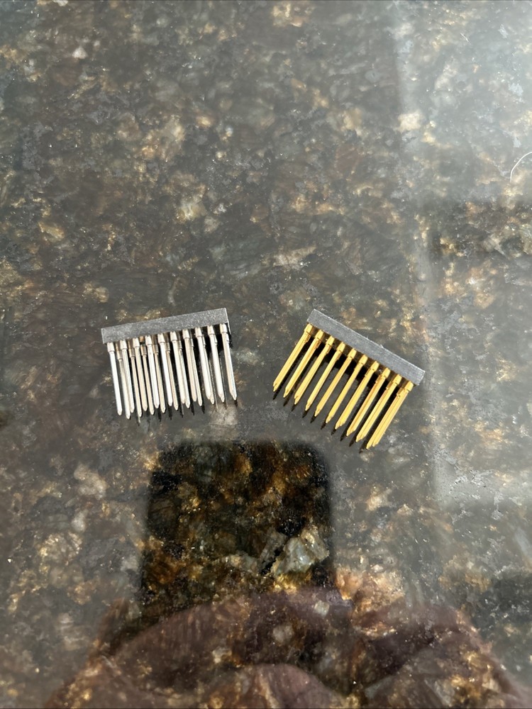 IC SOCKET, 20 PIN DIP SOCKET, WIRE WRAP, Screw Machine, Tin, Gold, 10 Pieces