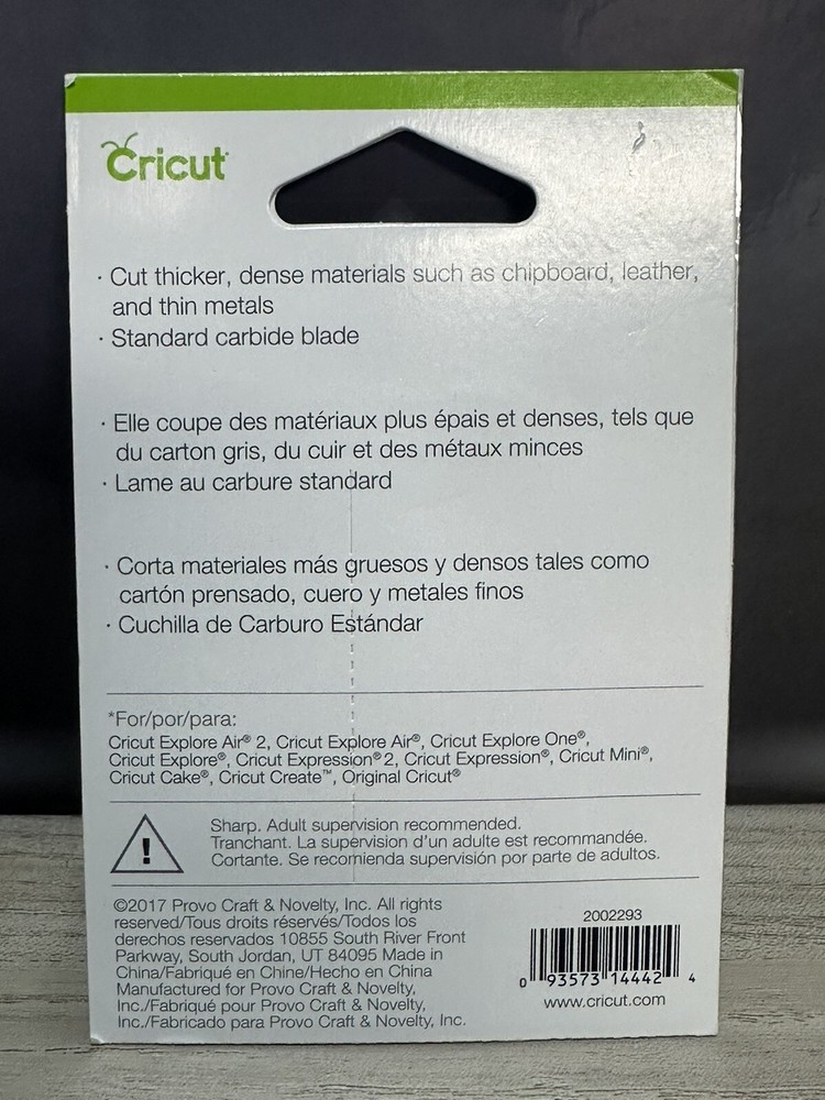 Cricut Deep Point Blade + Housing (2002293)