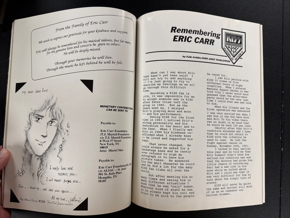 KISS Book “Kissed” 1992