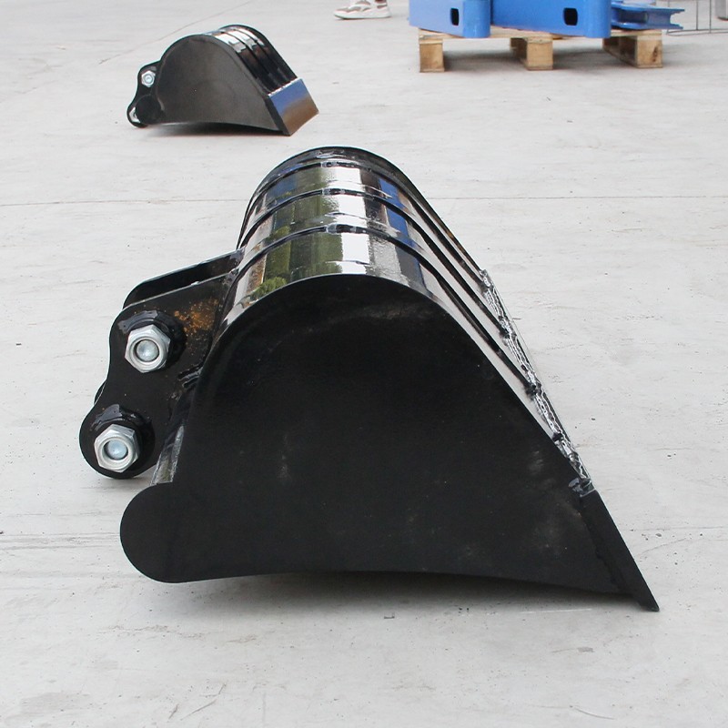FREE SHIPPING 800mm Plain Flat Bucket Attachment For 0.8-1.5 Ton Mini Excavator