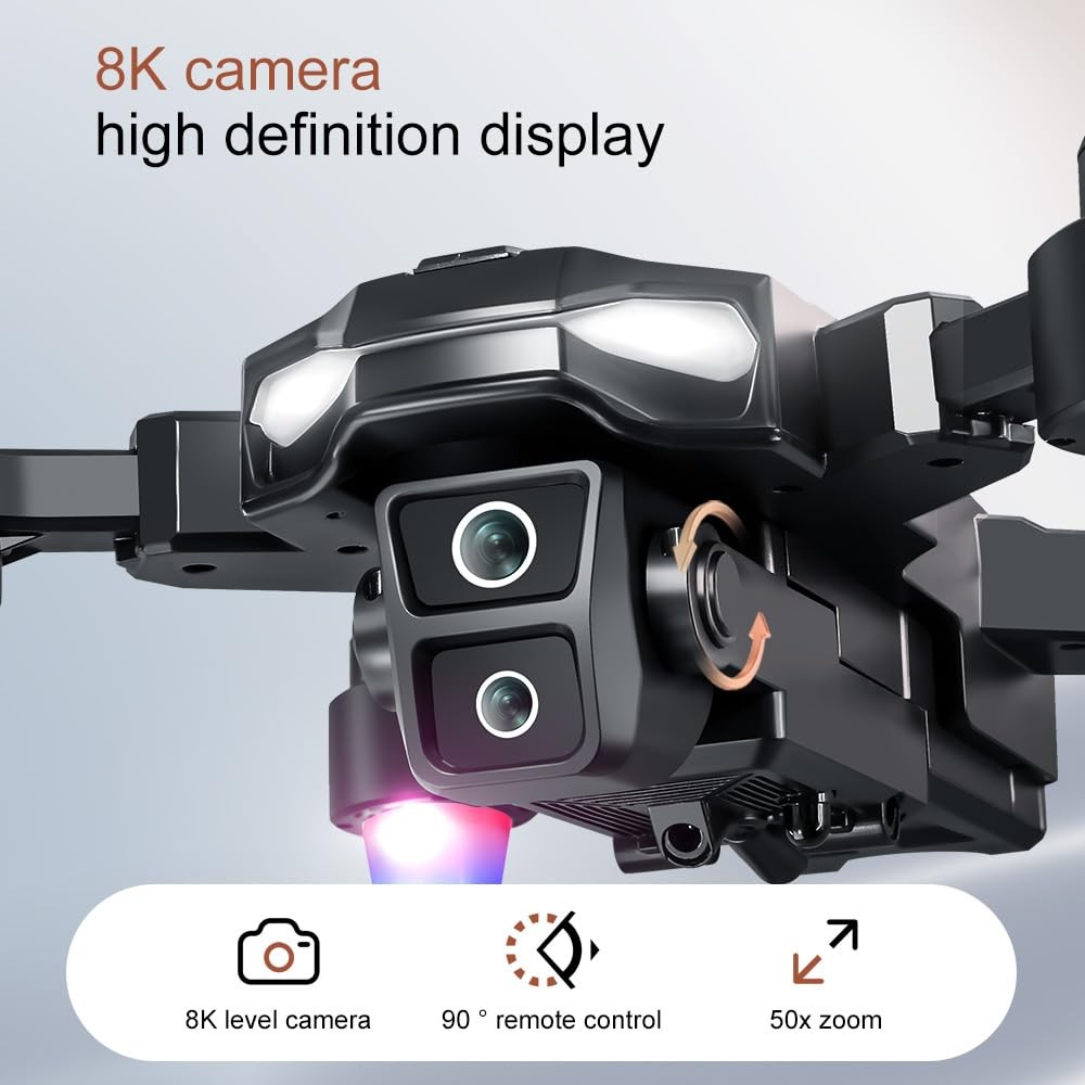 elecci A22 Drone with Screen Controller SD card, 2 2 batteries
