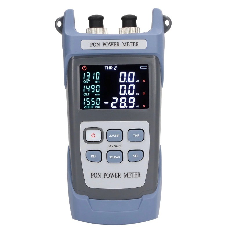 Digital Display Fiber Optic Cable Tester Optical Power Meter Testing Tool Kit