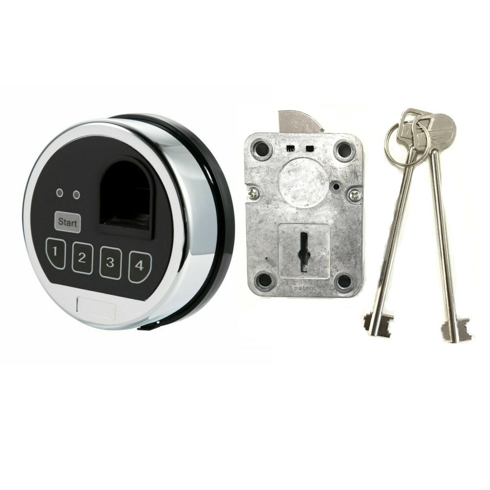 Fingerprint Safe Electronic Lock/Replace S&G Lock Right Swingbolt Lock With 2Key