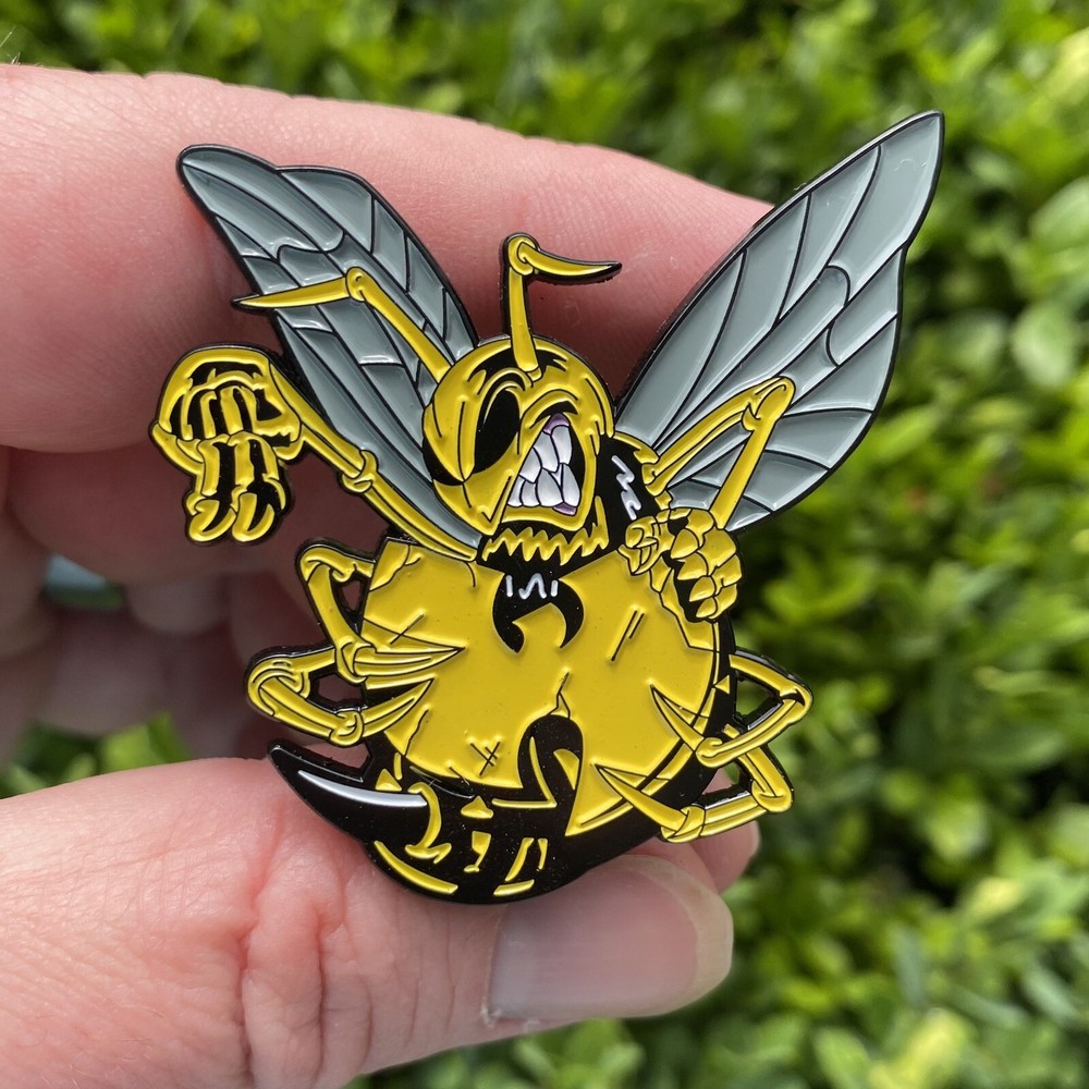 Wu Tang Killa Bee Enamel Pin -2” Wu Tang Clan