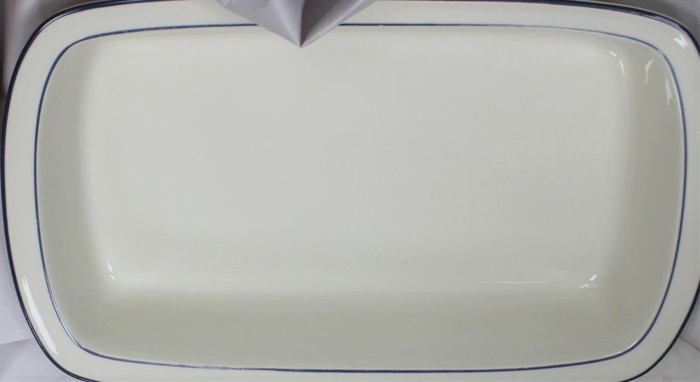 Lenox POPPIES ON BLUE 13" Rectangular Baker GOOD CONDITION
