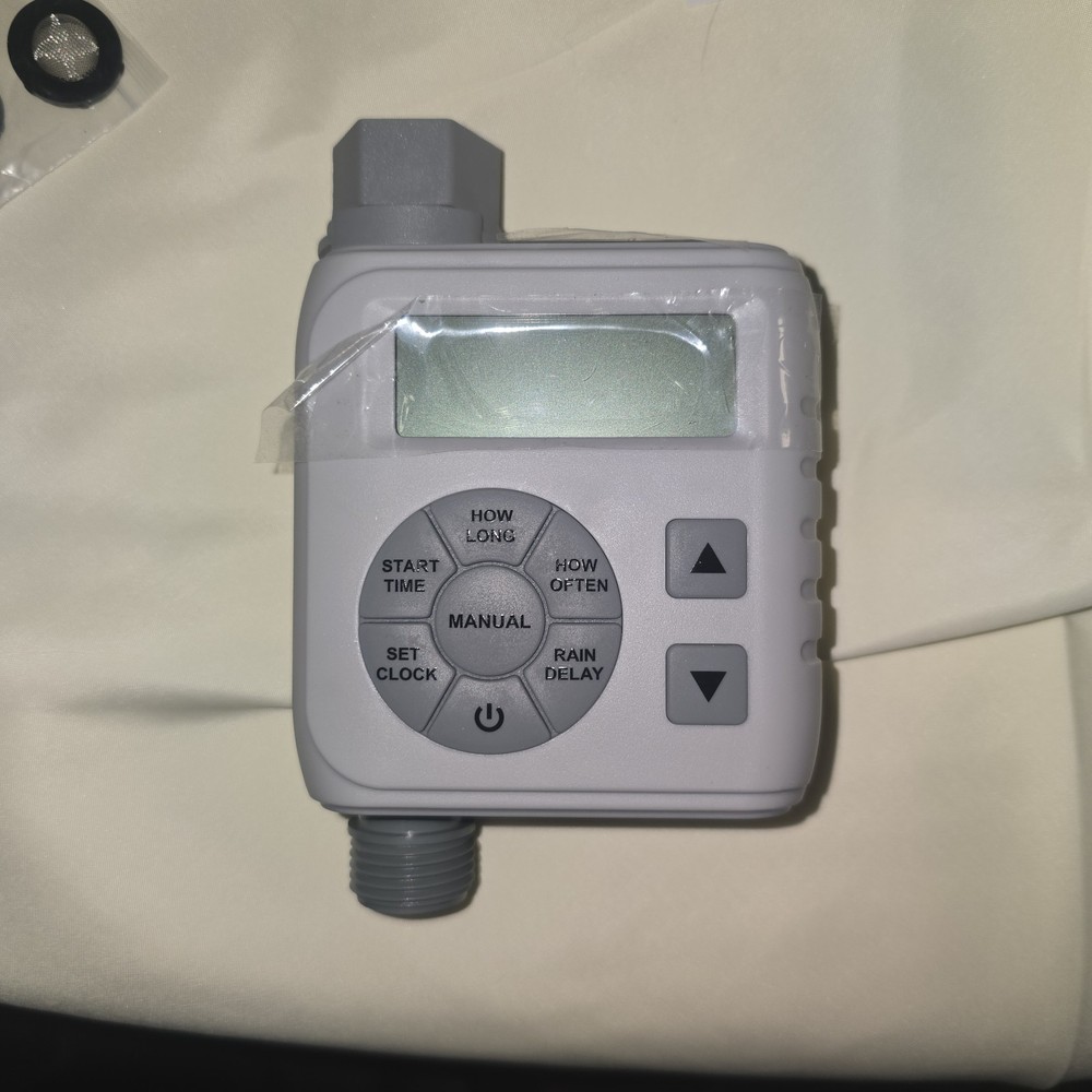 Sprinkler Timer, Programmable Irrigation Water Timer for Garden Hose, Solar/Batt