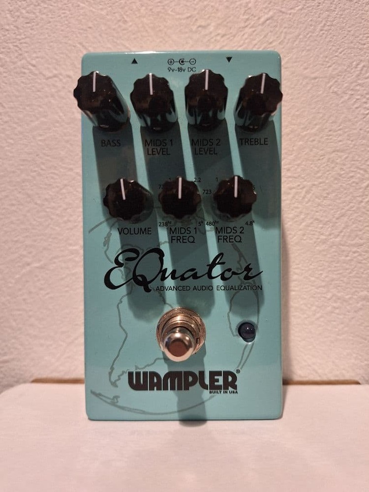WAMPLER EQnator Advanced Audio Parametric Equalizer Pedal