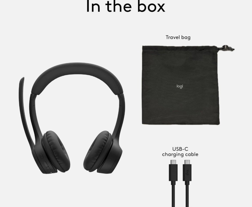 Logitech Zone 305 Business Wireless Bluetooth Headset for Microsoft Teams PC MAC