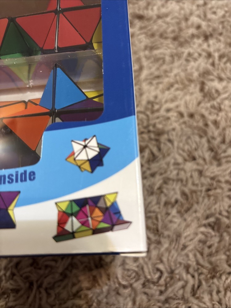 The Amazing Magic Cube Transforming Geometric Puzzle New
