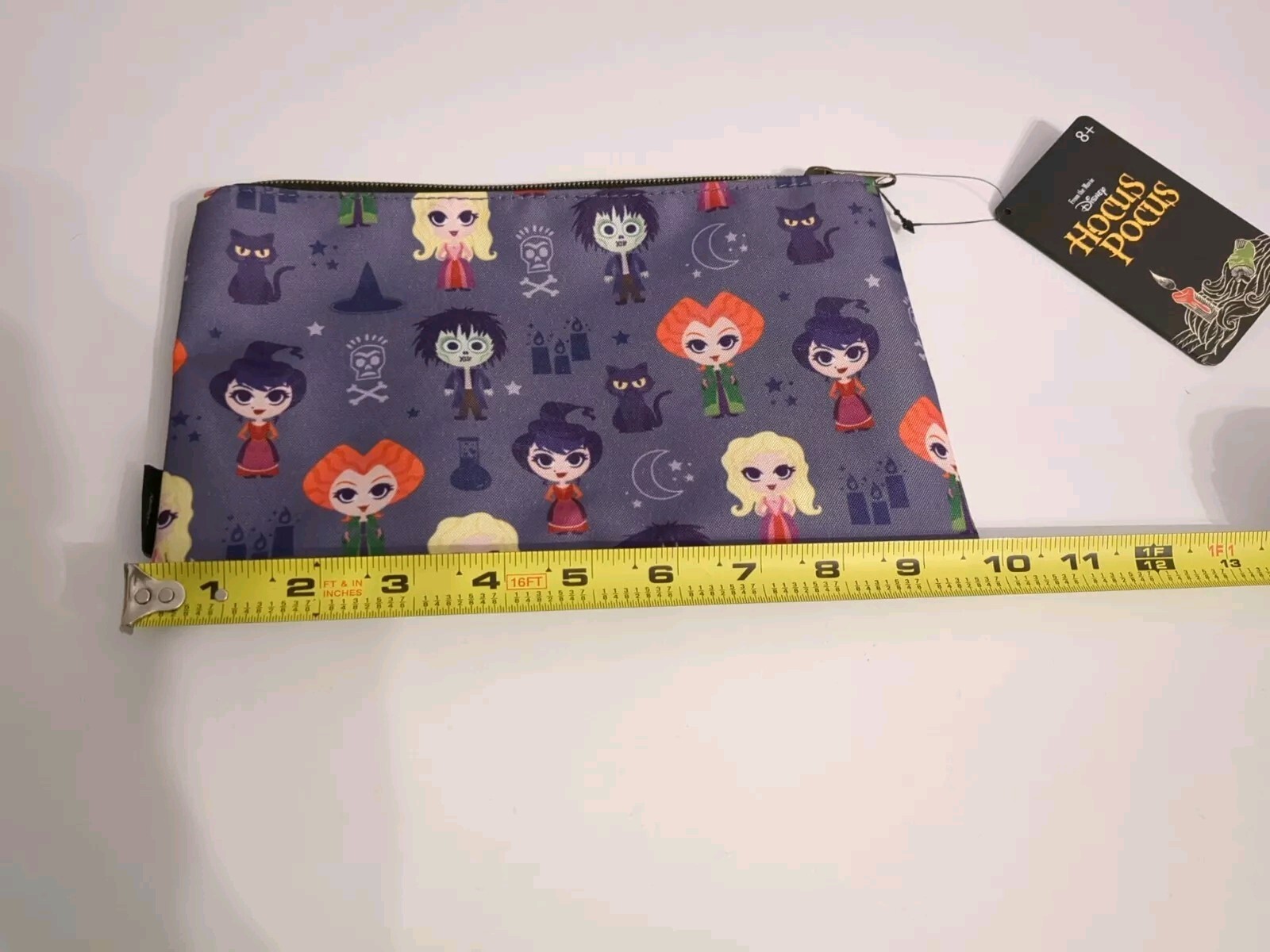 NWT Loungefly Disney Chibi Hocus Pocus Sanderson Sisters~Billy~Binx Makeup Bag