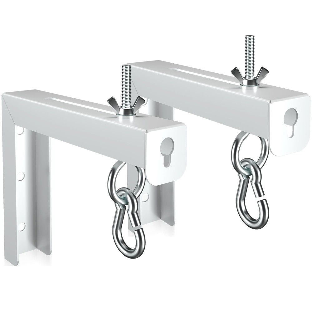 Universal Projector Screen Wall Mount Lbrackets Hanging Ceiling Mount 6 Inch Adj