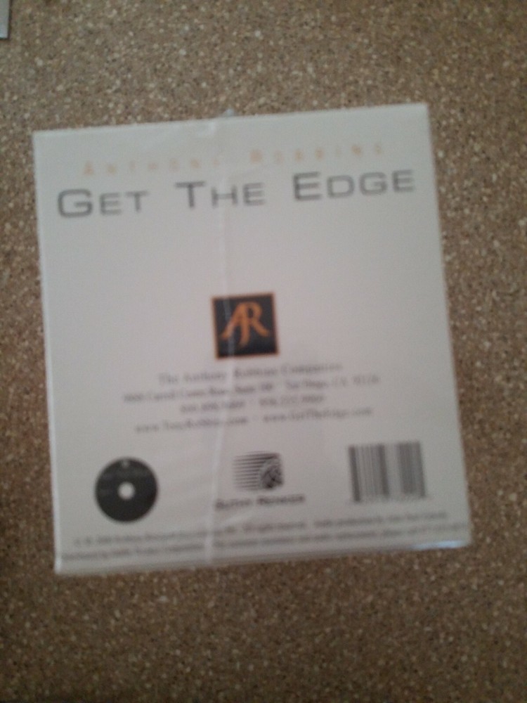 Anthony Robbins Get The Edge 10 CD Set - 7 Day Program NOS 19J041