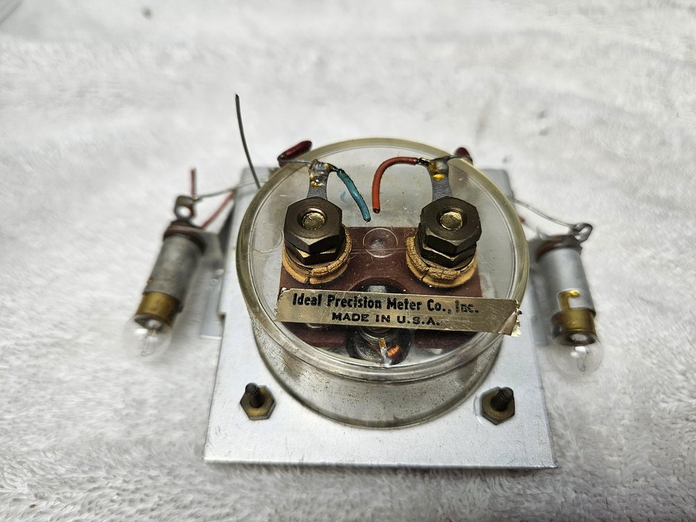 Heathkit Apache TX-1 Multi-Meter from Front Panel with Lamps