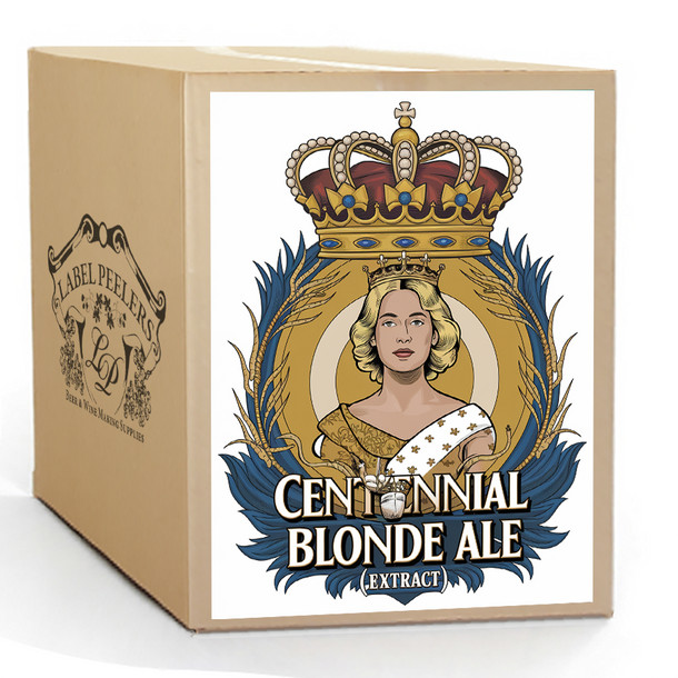Label Peelers Centennial Blonde Ale Beer Kit - Extract
