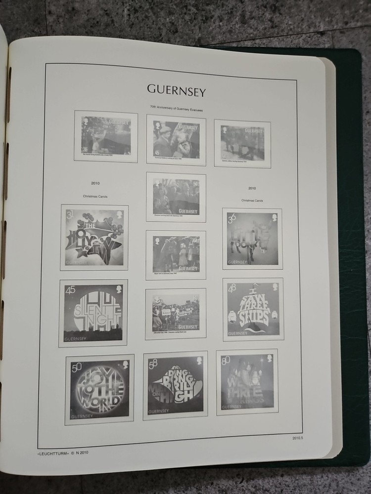 LIGHTHOUSE Turnbar Binder & Slipcase Guernsey 1999-2010 Sf Hingless