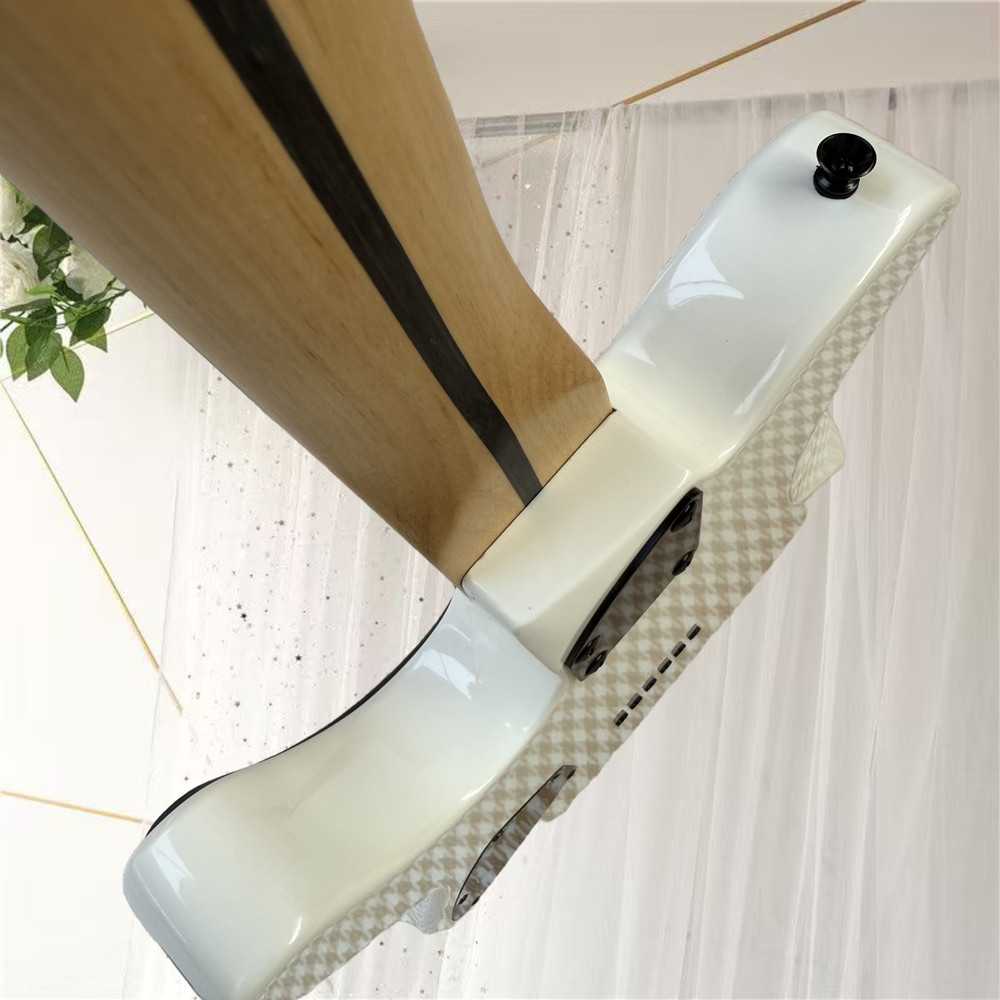 エレキギター、新品、色白黒2色、送料無料、空輸、高品質、音質優美、6弦