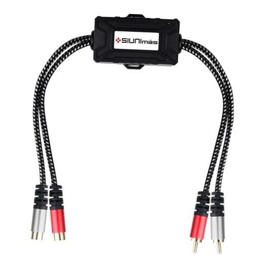 Pro RCA 2 Channels Ground Loop Isolator Hotswap Design with SIM-2CH-RCA01A