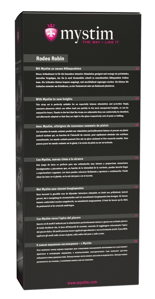 Mystim Rodeo Robin Loop Silicone E-Stim