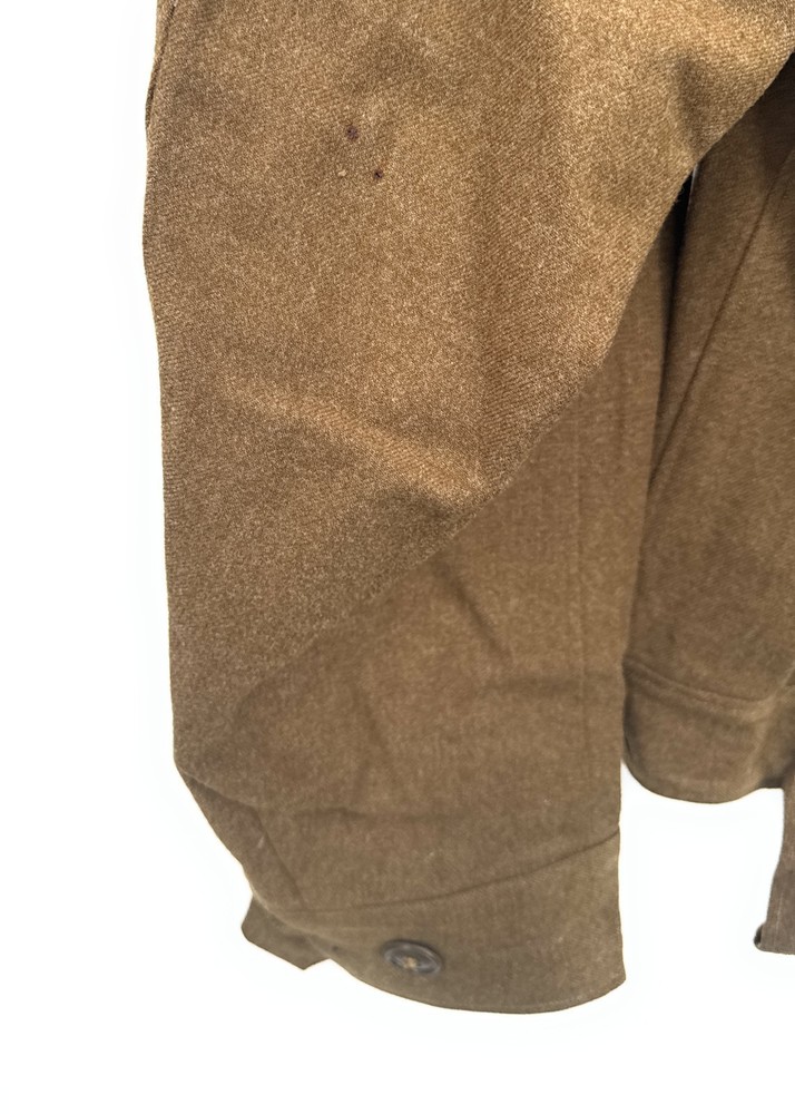 WWII 8th Army Corporal Coat Jacket Brown