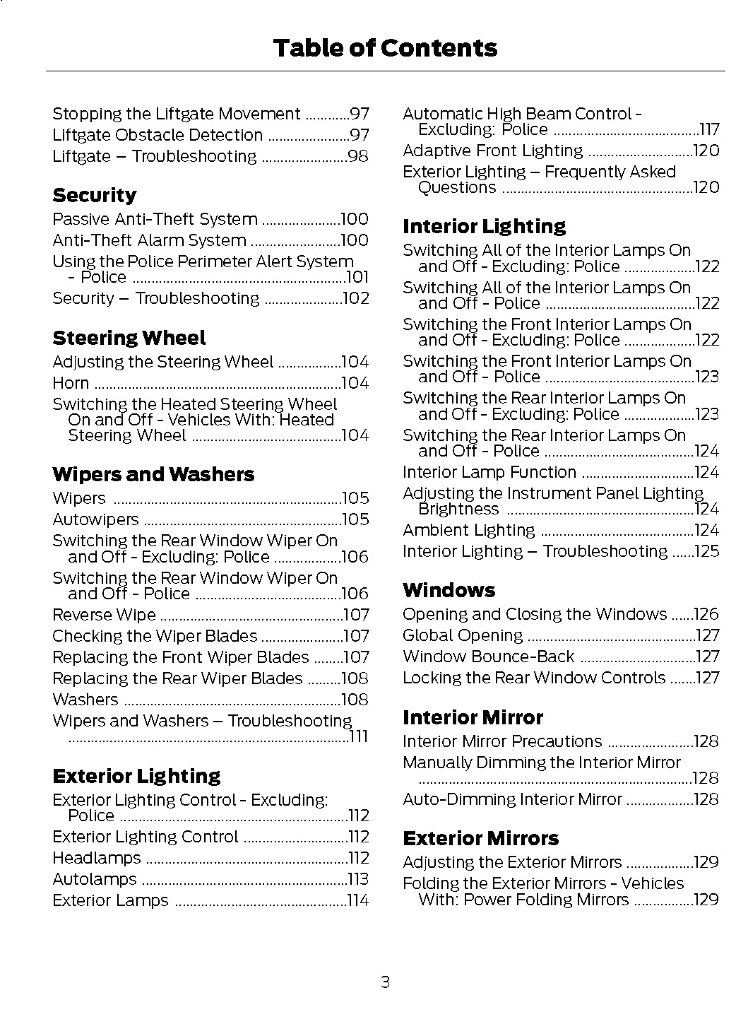 2026 Ford Explorer Owners Manual User Guide