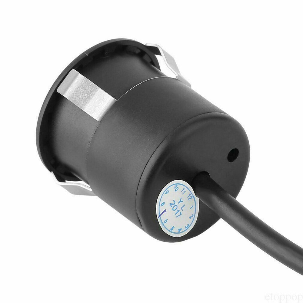 HD Backup Camera Flush Mount Waterproof Rear View Reverse LED Night Vision CMOS