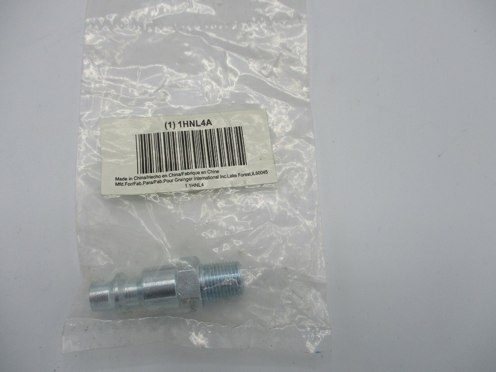 NEW GRAINGER JHNL4A PNEUMATIC QUICK COUPLER