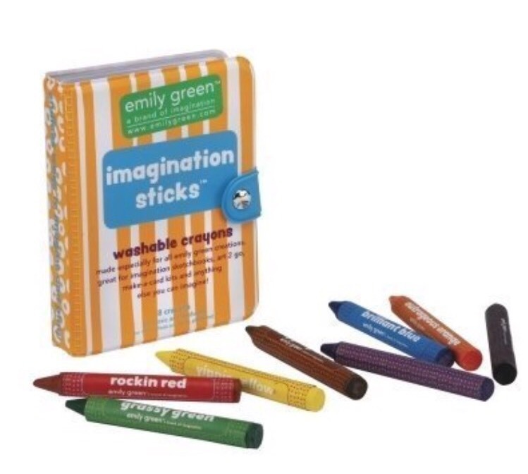 Emily Green Imagination Sticks - Washable Crayons