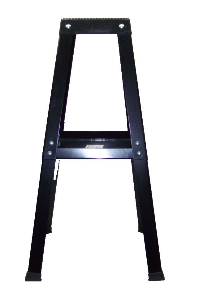 Universal Bench Grinder Stand With Tool Tray Steel Buffer w/ Multi Hole Patterns