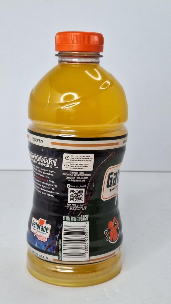Stranger Things Gatorade Citrus Cooler Eleven