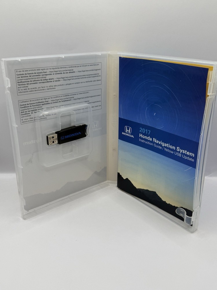 Honda Navigation System 2017 Yellow USB Update