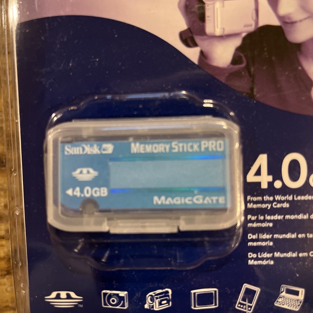 SanDisk 4 GB Memory Stick PRO (SDMSV-4096-A10)