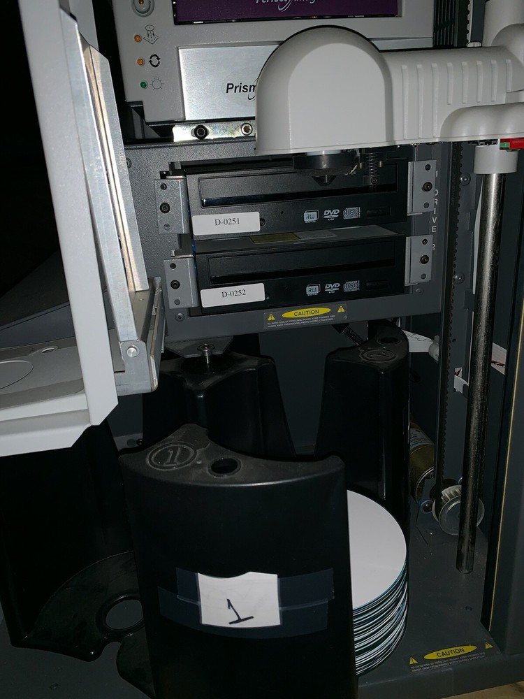 Rimage Protege II, CD & DVD Printer/Copier, Auto Duplication W. Dell Server