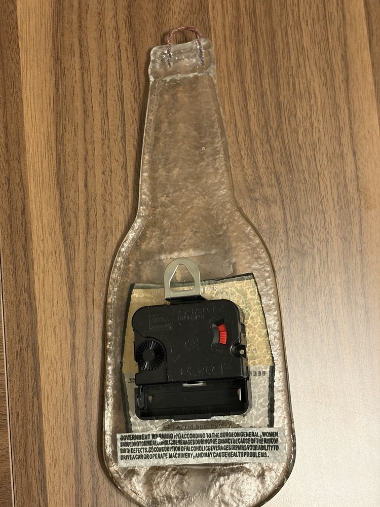 Corona Light Bottle Wall Clock Tested