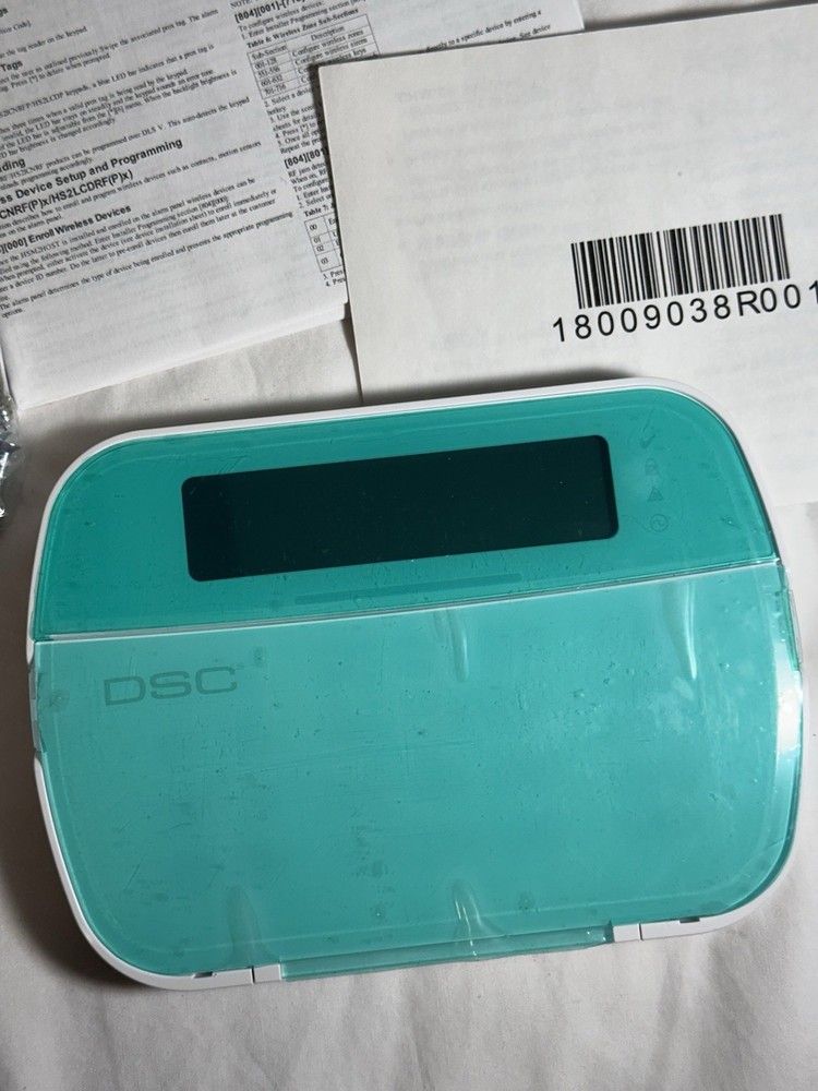 DSC PowerSeries NEO HS2LCD Full Message LCD Hardwired Keypad Home Security